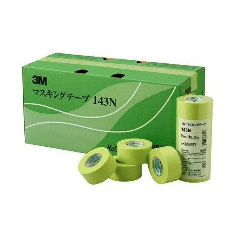3M 143N 綠色和紙膠帶 15mm*18M