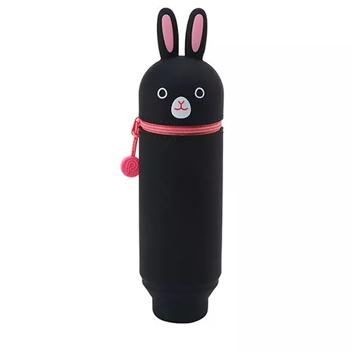 LIHIT A-7712-105 伸縮筆筒 黑兔