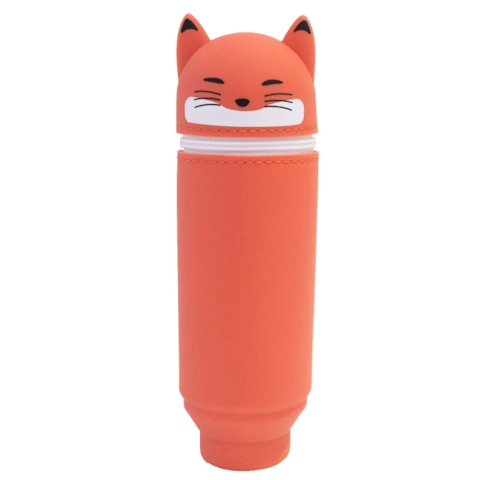 LIHIT LAB. WA-7712-106 伸縮筆筒 狐狸