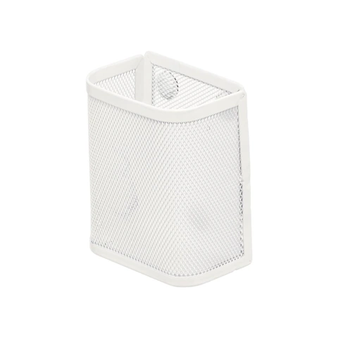 LIHIT A-7390-0 磁鐵收納袋筆架 白色