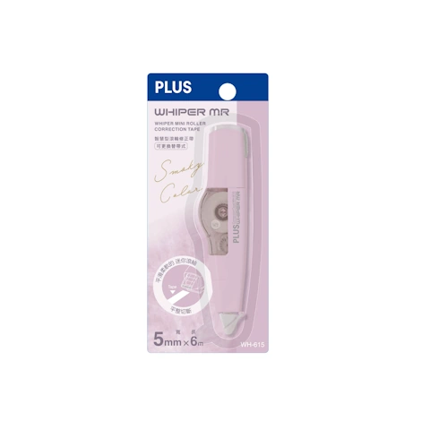 PLUS 52-818 WH-615 智慧型滾輪修正帶-粉