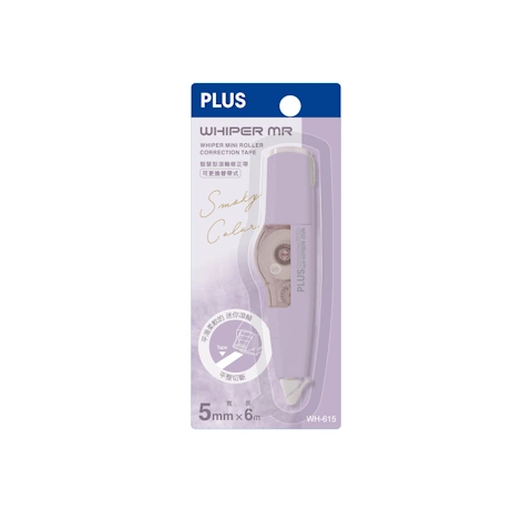 PLUS 52-822 WH-615 智慧型滾輪修正帶-紫