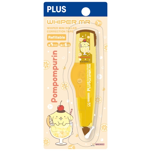 PLUS普樂士 52-923 智慧型滾輪修正帶-布丁狗