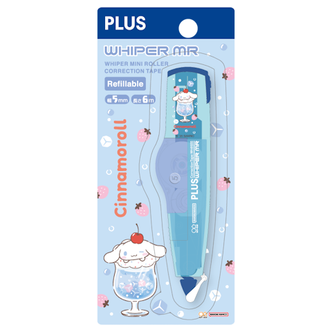 PLUS普樂士 52-924 智慧型滾輪修正帶-大耳狗