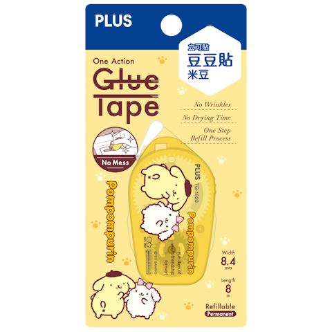 PLUS普樂士 54-794 豆豆貼-米豆-布丁狗