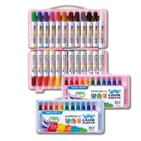 MGM-222 雄獅神奇變色筆22+2(藍盒)