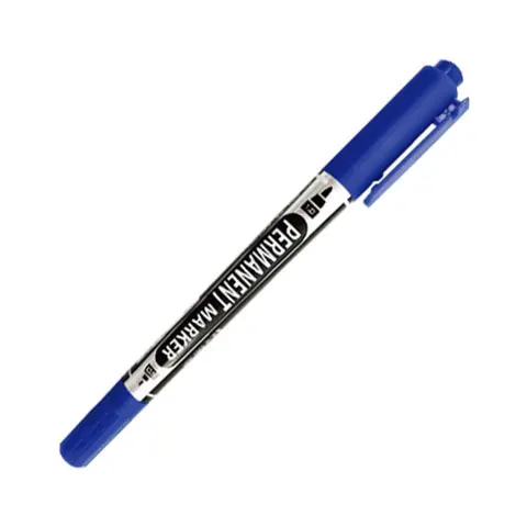 TOMATO番茄 CD-15 雙頭油性筆 盒裝 藍