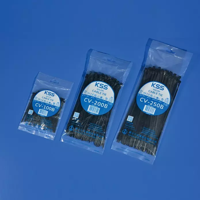 KSS CV-310B 310*4.8mm  黑色30cm紮線帶(100pcs/包)