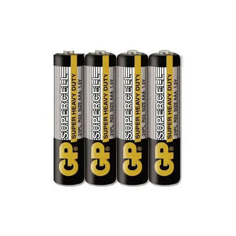 GP超霸(黑)碳鋅電池 4號