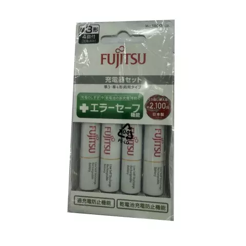 FUJITSU 3號充電鎳氫電池充電組