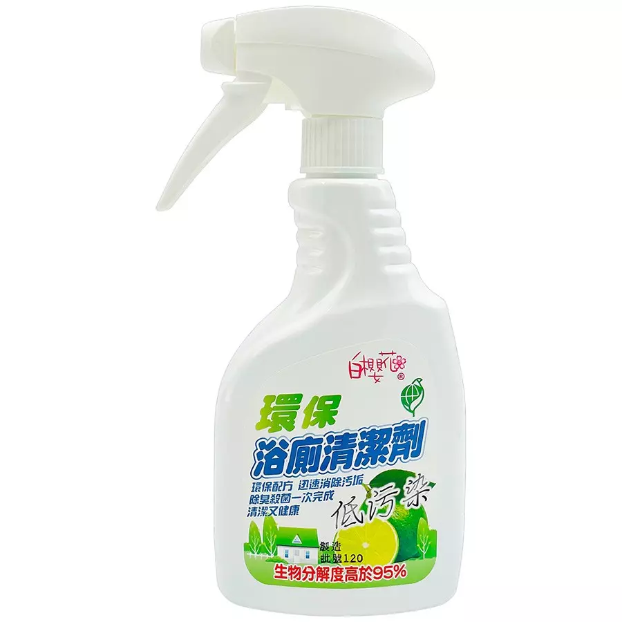 白櫻花浴廁清潔劑500ml(即期品)