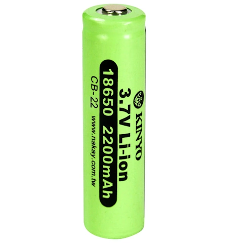 【KINYO】18650鋰電池2200mAh KYCB-22