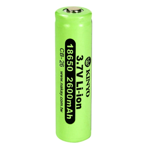 【KINYO】18650鋰電池2600mAh KYCB-26