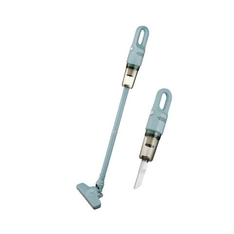 【KINYO】輕巧兩用直立吸塵器 綠 KYKVC-6225G