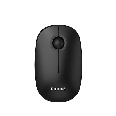 PHILIPS SPK7378 3鍵式2.4G無線1600DPI滑鼠-黑