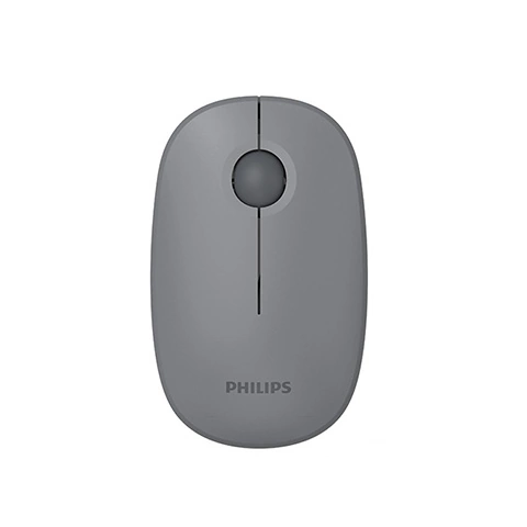 PHILIPS SPK7378 3鍵式2.4G無線1600DPI滑鼠-灰