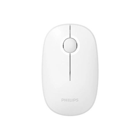 PHILIPS SPK7378 3鍵式2.4G無線1600DPI滑鼠-白