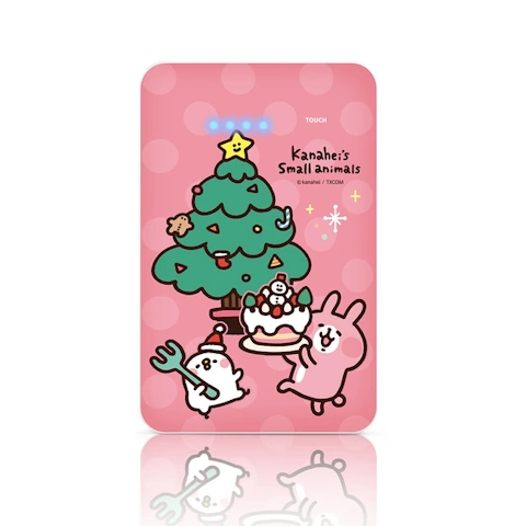 aibo鈞嵐 【卡娜赫拉的小動物】歡樂Xmas Plus 極致輕薄行動電源 歡慶耶誕(4800mAh)