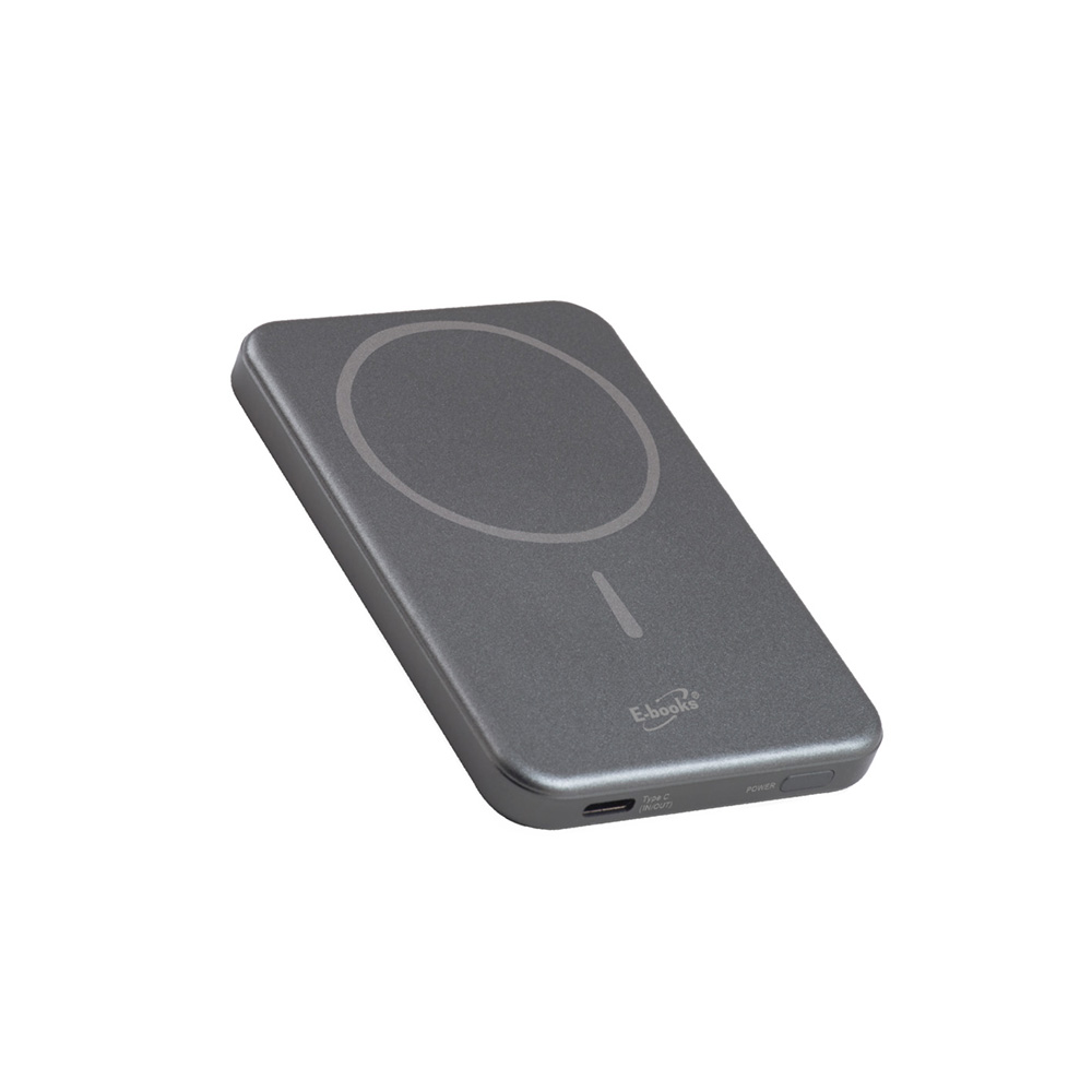 B123【台灣製造】石墨烯技術超薄鋁製磁吸數顯行動電源