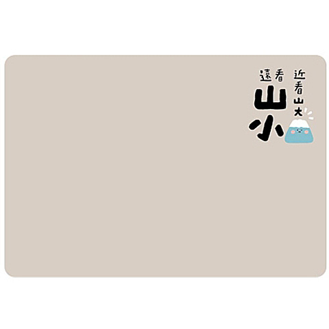 青青 CPB-118D 小呸角 鼠八拉系大滑鼠墊-小山君