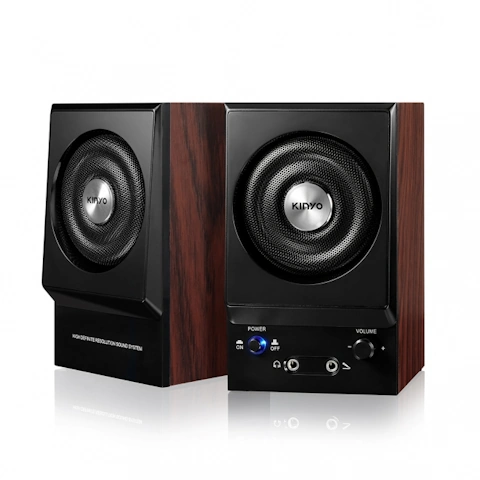 【KINYO】二件式木質音箱PS2000 KYPS2000