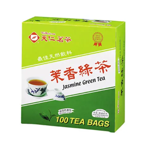 天仁茗茶 隨身鋁箔包(100包/盒) 茉莉綠茶