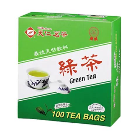 天仁茗茶 隨身鋁箔包(100包/盒) 綠茶
